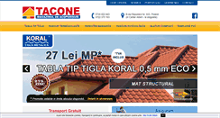 Desktop Screenshot of magazinuldeacoperisuri.ro